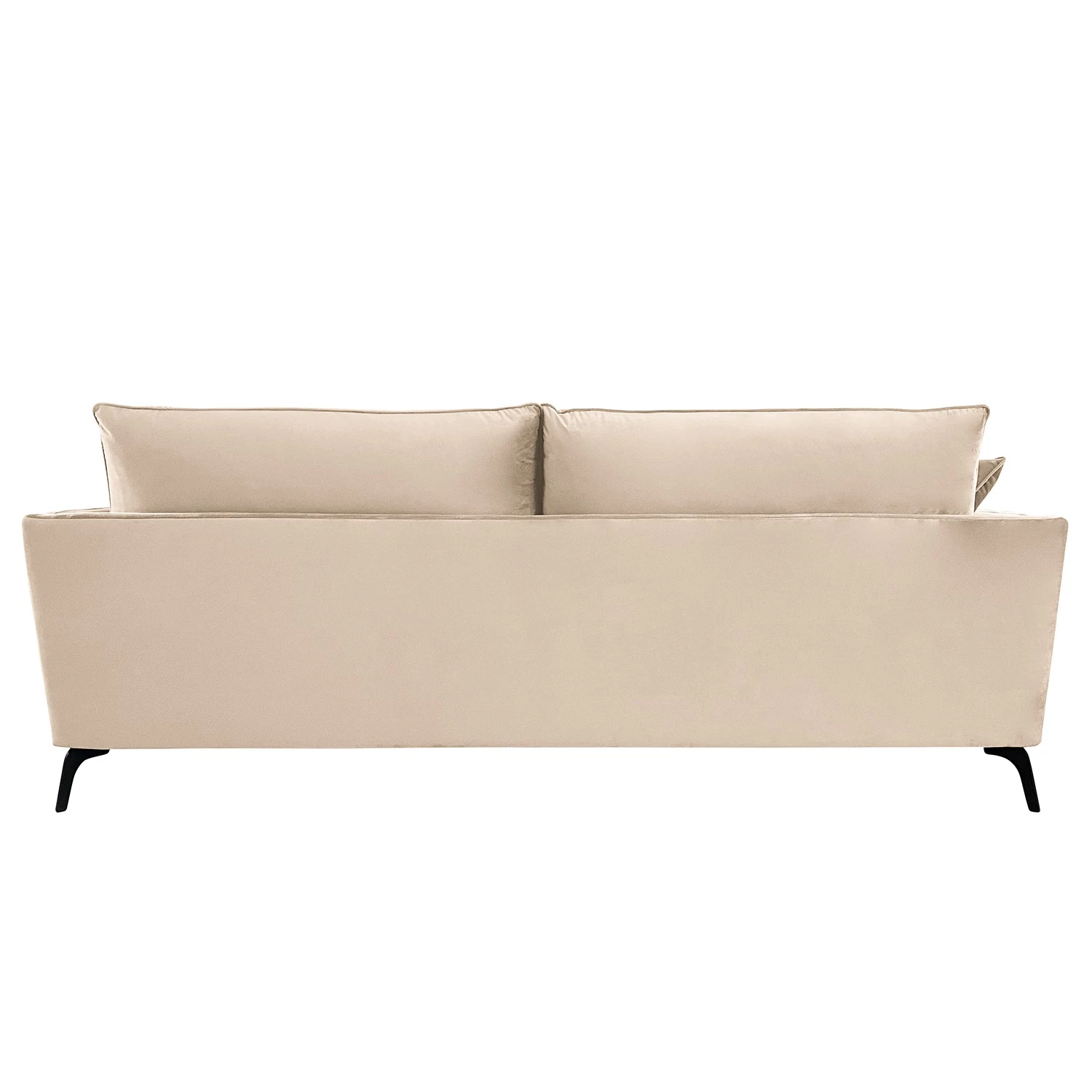 Norrwood Sofa Gobabis (3-Sitzer) - Samt Ravi: Creme 4 Norrwood Sofa Gobabis (3-Sitzer) - Samt Ravi: Creme – Bild 4