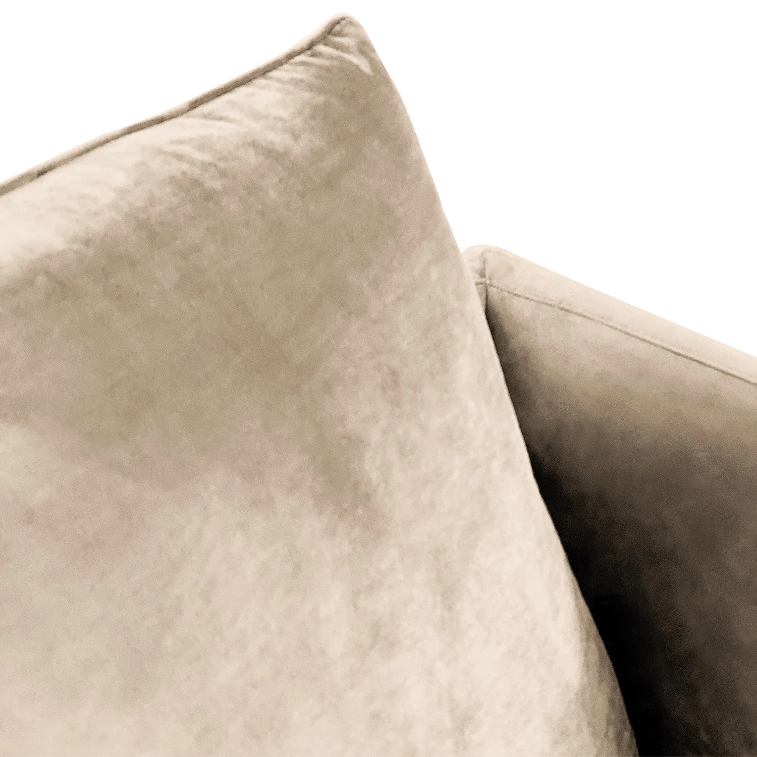 Norrwood Sofa Gobabis (3-Sitzer) - Samt Ravi: Creme 8 Norrwood Sofa Gobabis (3-Sitzer) - Samt Ravi: Creme – Bild 8