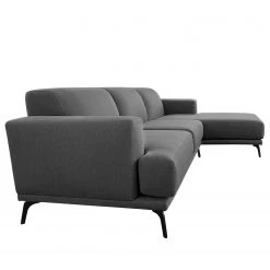 Norrwood Ecksofa Asia - Webstoff Inas: Basalt - Longchair davorstehend rechts -Wohnzimmermöbel boutique en ligne 1000330887 220214 040 DETAILS P000000001000330887
