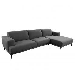 Norrwood Ecksofa Asia - Webstoff Inas: Basalt - Longchair davorstehend rechts -Wohnzimmermöbel boutique en ligne 1000330887 220214 060 DETAILS P000000001000330887