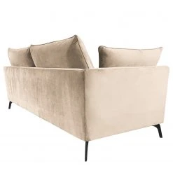 Norrwood Ecksofa Gobabis - Samt Ravi: Creme - Longchair davorstehend links -Wohnzimmermöbel boutique en ligne 1000330916 220214 060 DETAILS P000000001000330916