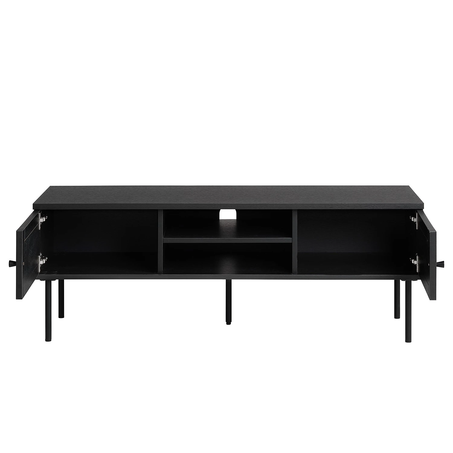 Loftscape TV-Lowboard Palermo - Metall - Schwarz 4 Loftscape TV-Lowboard Palermo - Metall - Schwarz – Bild 4