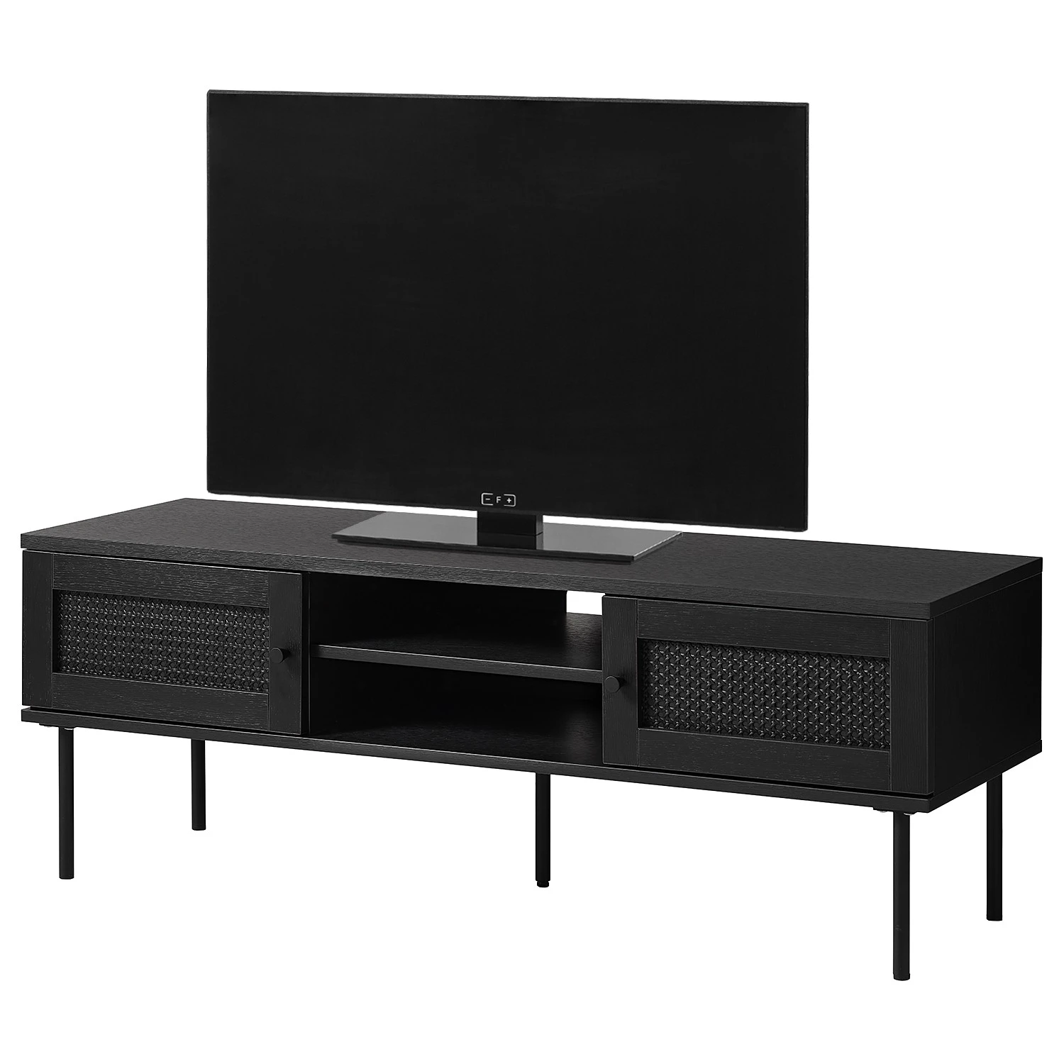 Loftscape TV-Lowboard Palermo - Metall - Schwarz 1 Loftscape TV-Lowboard Palermo - Metall - Schwarz