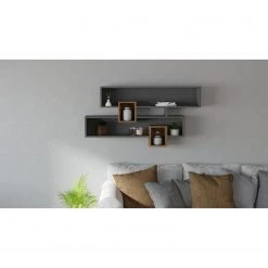 Loftscape Wandregal Kobra - Anthrazit -Wohnzimmermöbel boutique en ligne 1000333628 220302 021 MOOD DETAILS P000000001000333628 mood