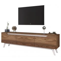 Loftscape TV-Lowboard Potsdam - Walnuss Dekor