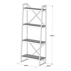 Red Living Regal Wilga - Kiefer massiv / Metall - Kiefer / Schwarz 7 Red Living Regal Wilga - Kiefer massiv / Metall - Kiefer / Schwarz -Wohnzimmermöbel boutique en ligne 1000333637 220302 500 SKETCH DETAILS P000000001000333637 sketch