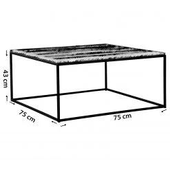 Loftscape Couchtisch Reedsen - Marmor Weiß Dekor -Wohnzimmermöbel boutique en ligne 1000333642 220302 500 SKETCH DETAILS P000000001000333642 sketch