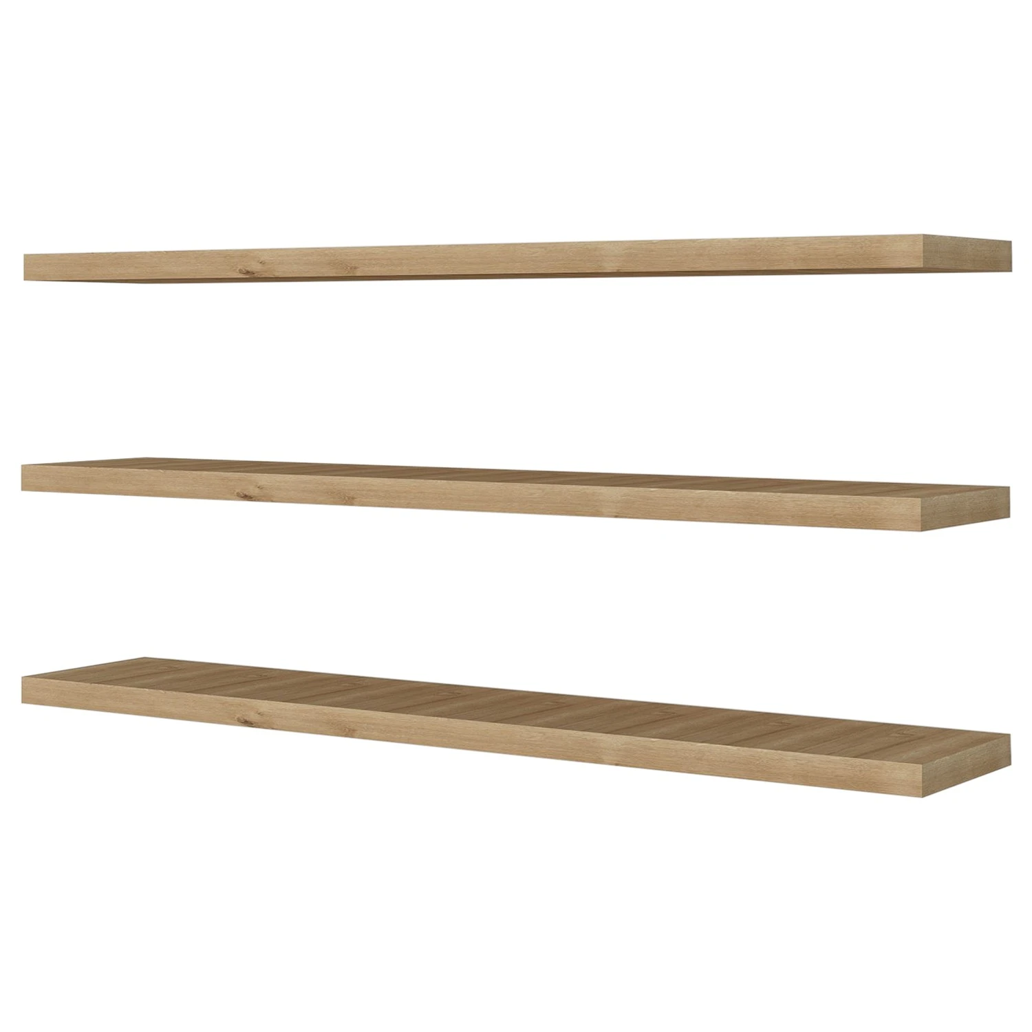 Loftscape Wandregal Breeze Düne (3er-Set) - Eiche Dekor 1 Loftscape Wandregal Breeze Düne (3er-Set) - Eiche Dekor