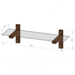 Loftscape Wandboard Rodgau - Glas / Kiefer massiv - Kiefer -Wohnzimmermöbel boutique en ligne 1000333662 220302 500 SKETCH DETAILS P000000001000333662 sketch