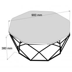 Loftscape Couchtisch Comtash - Marmor Schwarz Dekor 9 Loftscape Couchtisch Comtash - Marmor Schwarz Dekor -Wohnzimmermöbel boutique en ligne 1000333670 220302 500 SKETCH DETAILS P000000001000333670 sketch