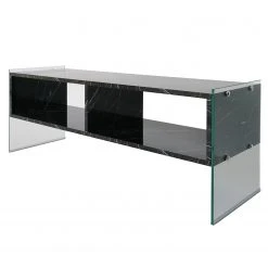 Loftscape TV-Rack Nevele - Marmor Schwarz Dekor
