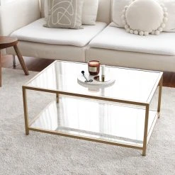 Loftscape Couchtisch Skod - Glas / Metall - Gold 9 Loftscape Couchtisch Skod - Glas / Metall - Gold -Wohnzimmermöbel boutique en ligne 1000333687 220302 021 MOOD DETAILS P000000001000333687 mood