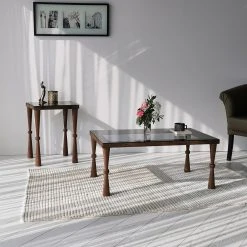 Ars Natura Couchtisch Donatella - Glas / Walnuss massiv - Rauchschwarz / Walnuss 15 Ars Natura Couchtisch Donatella - Glas / Walnuss massiv - Rauchschwarz / Walnuss -Wohnzimmermöbel boutique en ligne 1000333698 220302 023 MOOD DETAILS P000000001000333698 mood