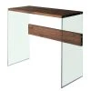Loftscape Konsolentisch Rodgau - Glas / Kiefer massiv - Kiefer Kolonial