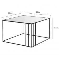 Loftscape Couchtisch Osiris - Glas / Metall - Schwarz 15 Loftscape Couchtisch Osiris - Glas / Metall - Schwarz -Wohnzimmermöbel boutique en ligne 1000333705 220302 500 SKETCH DETAILS P000000001000333705 sketch