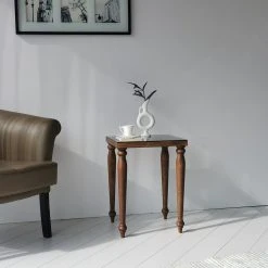 Ars Natura Beistelltisch Tating - Glas / Walnuss massiv - Rauchschwarz / Walnuss 14 Ars Natura Beistelltisch Tating - Glas / Walnuss massiv - Rauchschwarz / Walnuss -Wohnzimmermöbel boutique en ligne 1000333709 220302 023 MOOD DETAILS P000000001000333709 mood