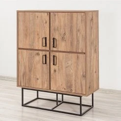 Red Living Highboard Yopal - Metall - Kiefer Dekor / Schwarz 9 Red Living Highboard Yopal - Metall - Kiefer Dekor / Schwarz -Wohnzimmermöbel boutique en ligne 1000333723 220302 021 MOOD DETAILS P000000001000333723 mood