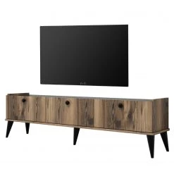 Red Living TV-Lowboard Korfu - Walnuss Dekor