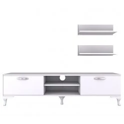 Loftscape Wohnkombination Toivo (3-teilig) - Weiß -Wohnzimmermöbel boutique en ligne 1000333726 220302 030 DETAILS P000000001000333726