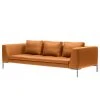 Studio Copenhagen Sofa Madison (3-Sitzer) - Echtleder Neka: Cognac