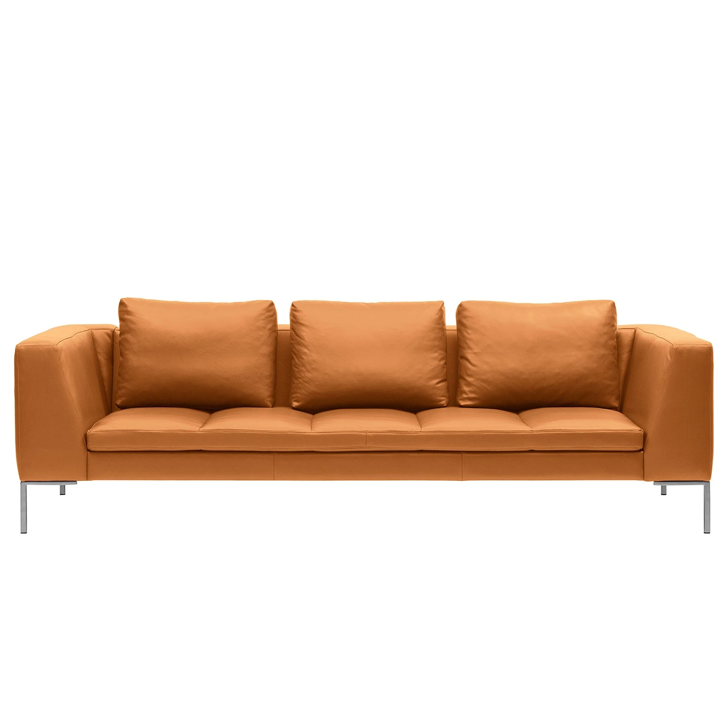 Studio Copenhagen Sofa Madison (3-Sitzer) - Echtleder Neka: Cognac 2 Studio Copenhagen Sofa Madison (3-Sitzer) - Echtleder Neka: Cognac – Bild 2