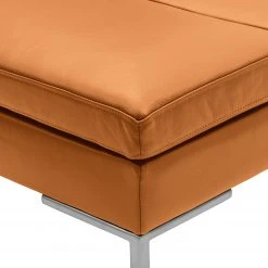 Studio Copenhagen Polsterhocker Madison - Echtleder Neka: Cognac -Wohnzimmermöbel boutique en ligne 1000333869 220301 050 DETAILS P000000001000333869