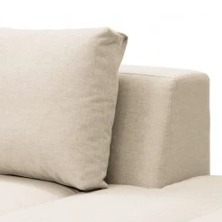Studio Copenhagen Ecksofa Madison I - Webstoff Saia: Beige - Breite: 319 cm - Ottomane davorstehend rechts -Wohnzimmermöbel boutique en ligne 1000333883 220301 080 DETAILS P000000001000333883