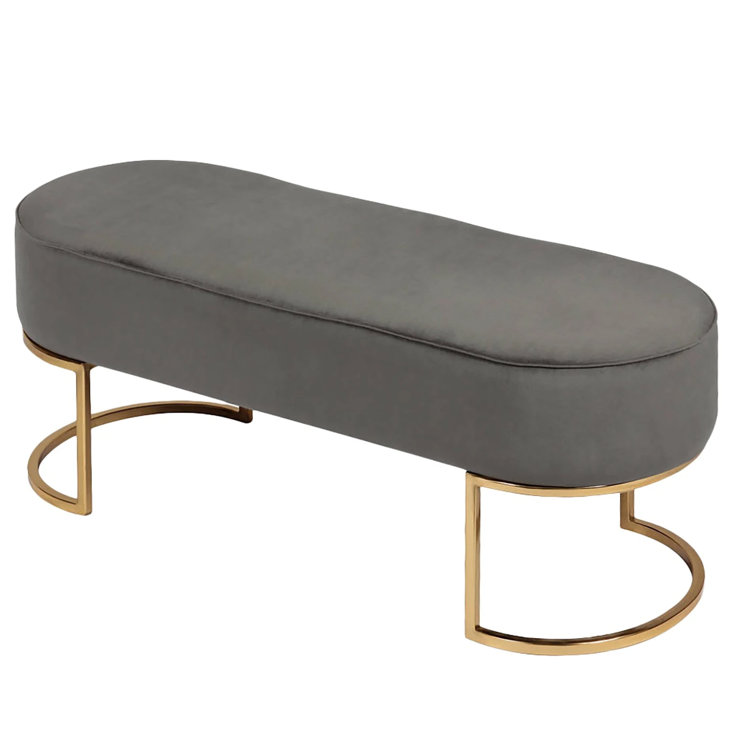 INSTYLE by Kayoom Polsterbank Pera - Grau 1 INSTYLE by Kayoom Polsterbank Pera - Grau