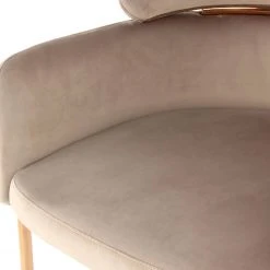 INSTYLE by Kayoom Armlehnenstuhl Elva - Taupe / Gold -Wohnzimmermöbel boutique en ligne 1000335713 220223 034 DETAILS P000000001000335713