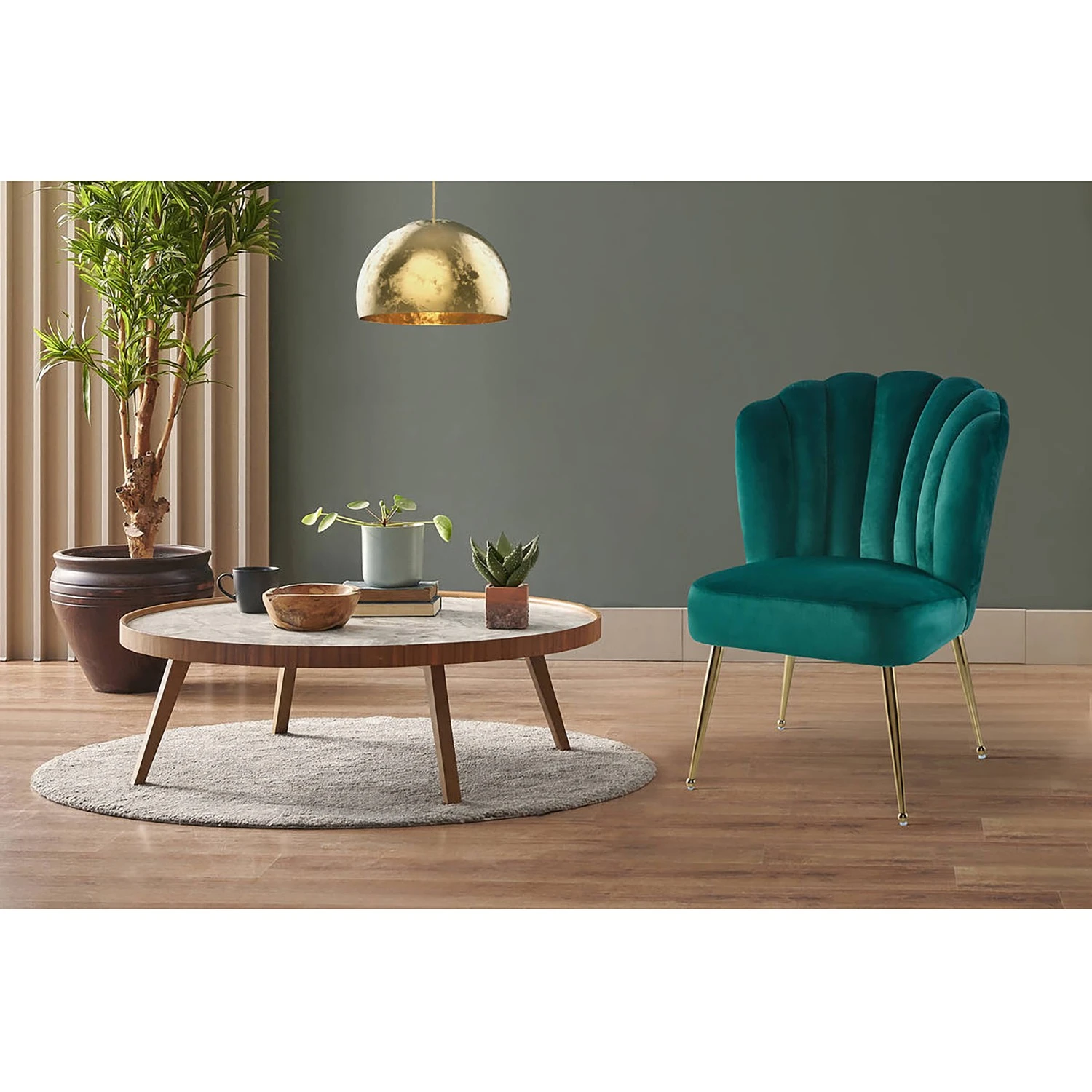 INSTYLE by Kayoom Polsterstuhl Pippa - Tannengrün 2 INSTYLE by Kayoom Polsterstuhl Pippa - Tannengrün – Bild 2