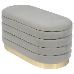 INSTYLE by Kayoom Polsterbank Aiden - Grau