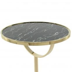 INSTYLE by Kayoom Beistelltisch Rocio 100 - Marmor Schwarz -Wohnzimmermöbel boutique en ligne 1000335777 220223 031 DETAILS P000000001000335777