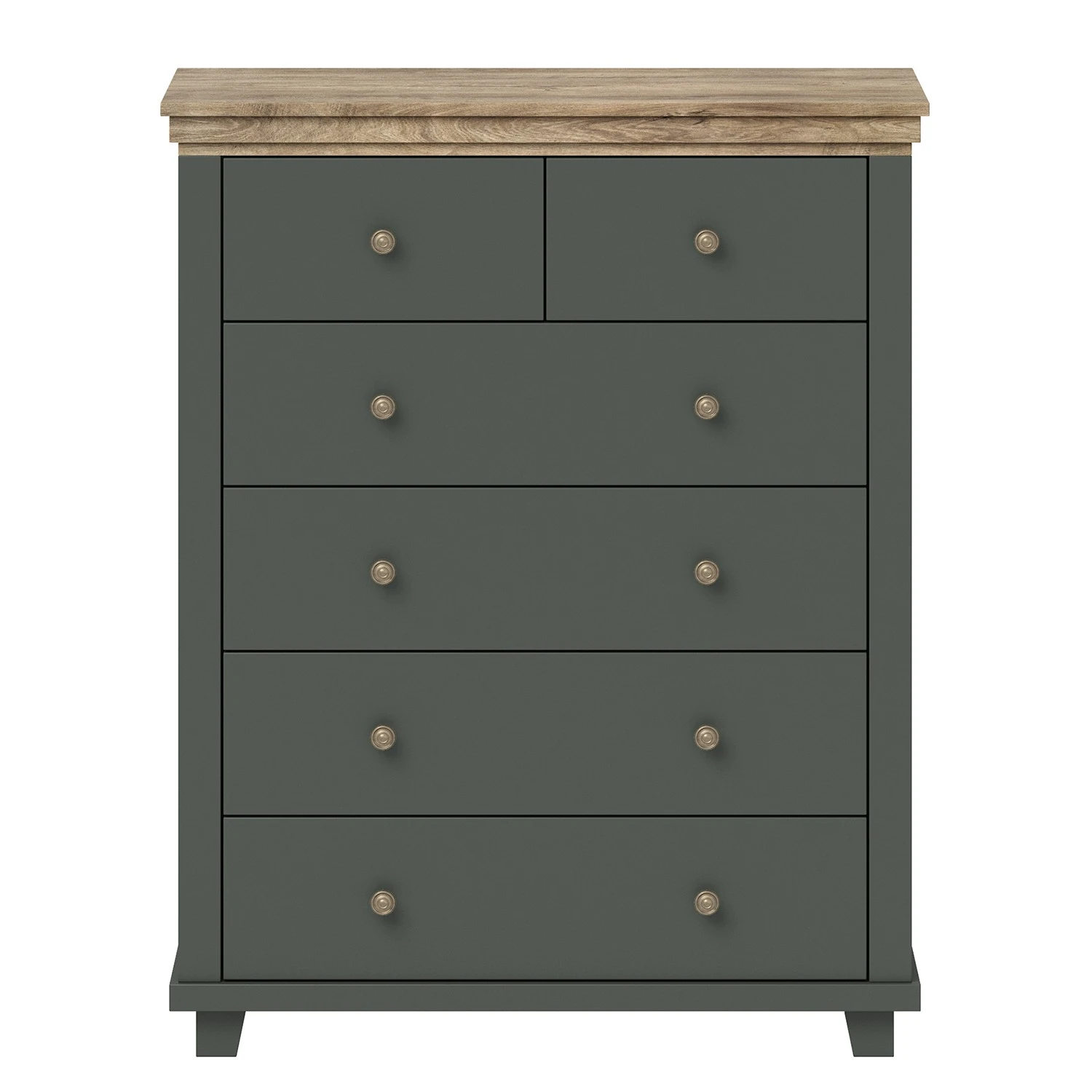 Loftscape Kommode Emmanuela - Dunkelgrün - 6 4 Loftscape Kommode Emmanuela - Dunkelgrün - 6 – Bild 4