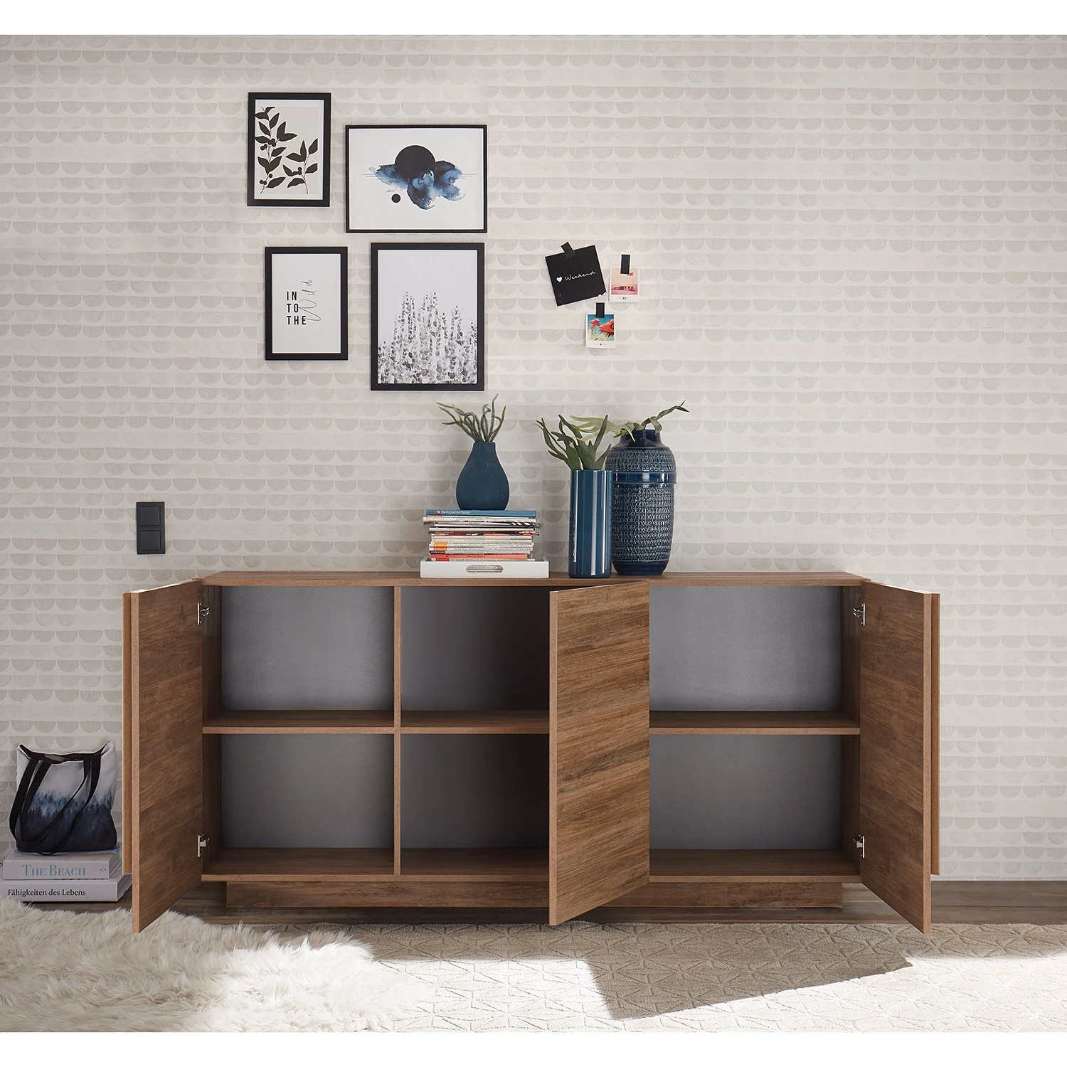 LC Spa Sideboard Jupiter III - Kirschbaum Dekor 2 LC Spa Sideboard Jupiter III - Kirschbaum Dekor – Bild 2