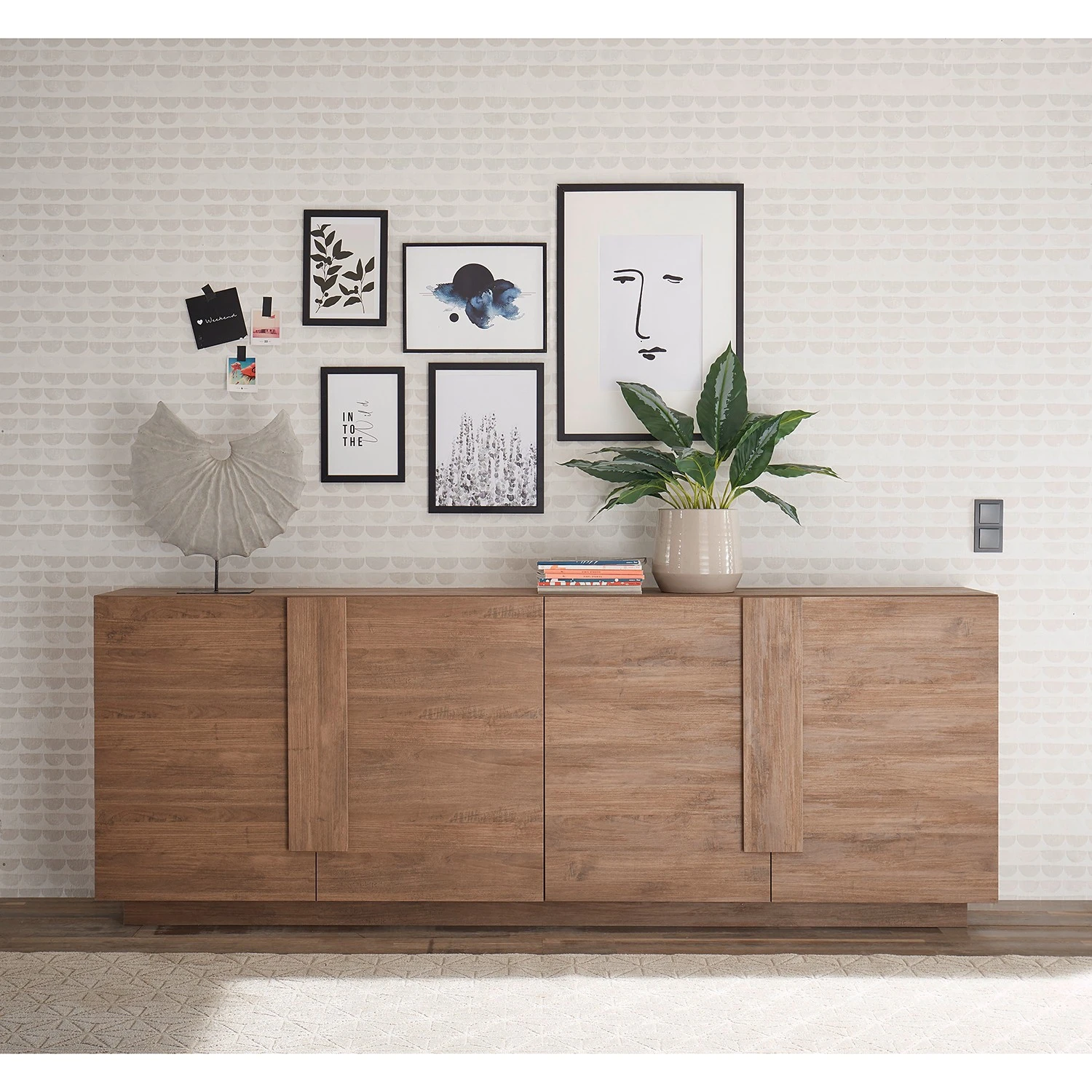 LC Spa Sideboard Jupiter V - Kirschbaum Dekor 4 LC Spa Sideboard Jupiter V - Kirschbaum Dekor – Bild 4