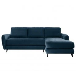 Loftscape Ecksofa Tatan - Microfaser Faria: Marineblau - Longchair davorstehend rechts - Ohne Hocker -Wohnzimmermöbel boutique en ligne 1000336866 220401 040 DETAILS P000000001000336866