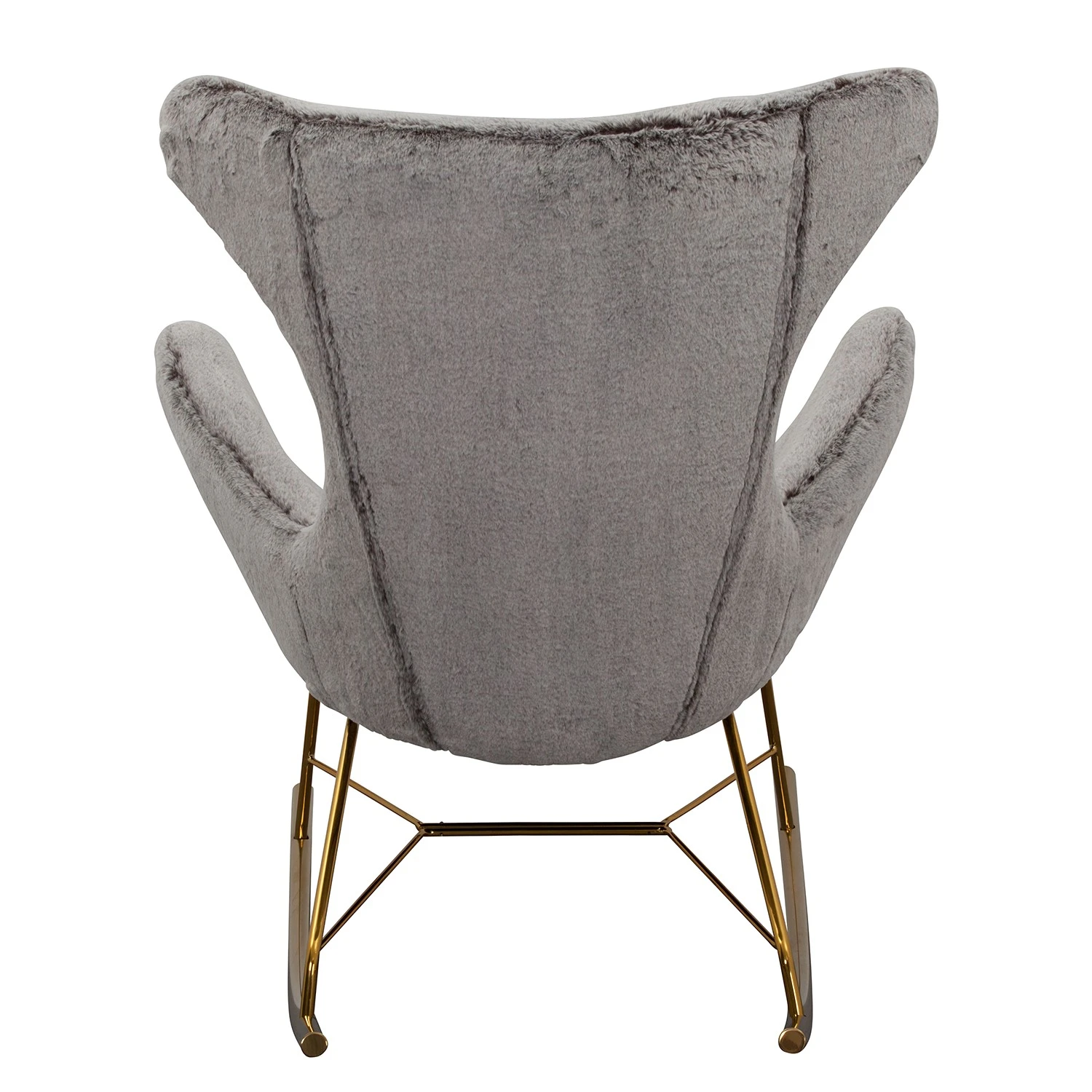 Naturoo Schaukelstuhl Nürnberg - Teddyfell - Lichtgrau 5 Naturoo Schaukelstuhl Nürnberg - Teddyfell - Lichtgrau – Bild 5