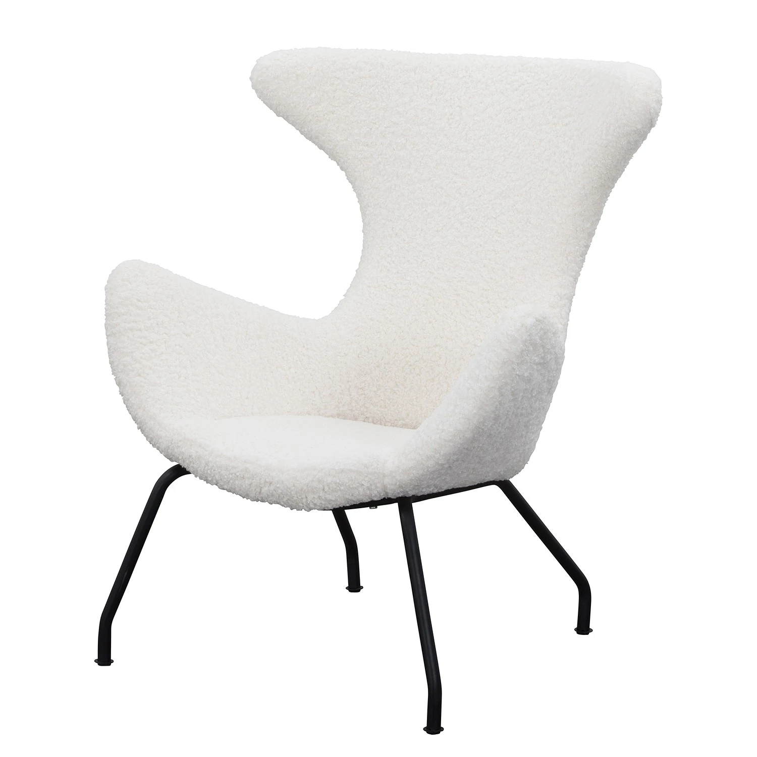 Naturoo Relaxsessel Northway - Teddyfell - Weiß 1 Naturoo Relaxsessel Northway - Teddyfell - Weiß