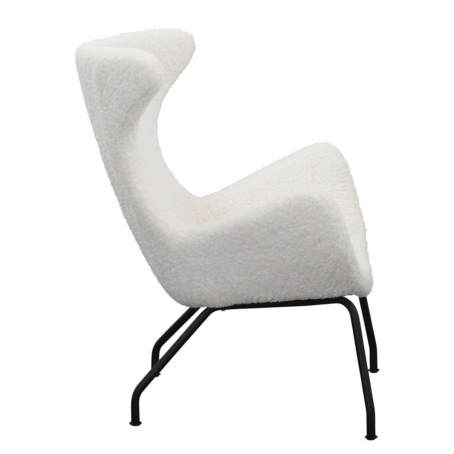 Naturoo Relaxsessel Northway - Teddyfell - Weiß 4 Naturoo Relaxsessel Northway - Teddyfell - Weiß – Bild 4