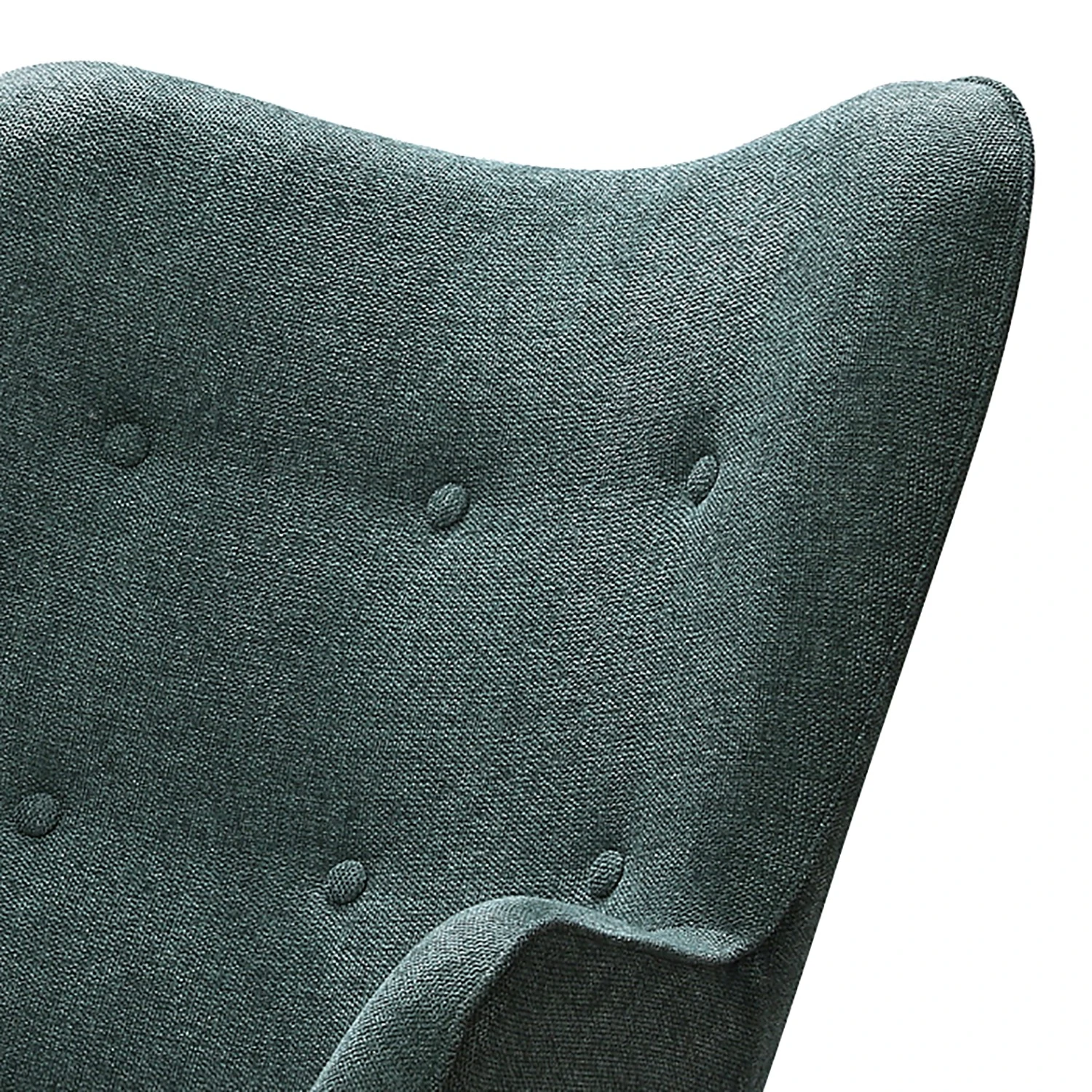 Norrwood Sessel Pattani I - Strukturstoff - Tannengrün 6 Norrwood Sessel Pattani I - Strukturstoff - Tannengrün – Bild 6