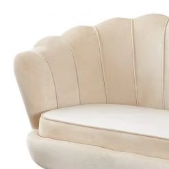 Norrwood Sofa Ralemo (2,5-Sitzer) - Samt - Creme -Wohnzimmermöbel boutique en ligne 1000339524 220329 050 DETAILS P000000001000339524