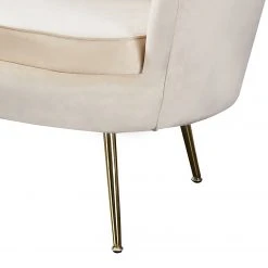 Norrwood Sofa Ralemo (2,5-Sitzer) - Samt - Creme -Wohnzimmermöbel boutique en ligne 1000339524 220329 070 DETAILS P000000001000339524