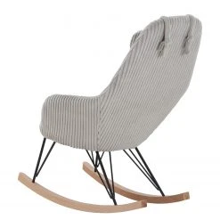 Norrwood Schaukelstuhl Silvassa - Cord - Grau 11 Norrwood Schaukelstuhl Silvassa - Cord - Grau -Wohnzimmermöbel boutique en ligne 1000339550 220329 060 DETAILS P000000001000339550