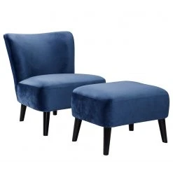 Norrwood Sessel Entremont - Samt - Blau 7 Norrwood Sessel Entremont - Samt - Blau -Wohnzimmermöbel boutique en ligne 1000339574 220329 040 DETAILS P000000001000339574