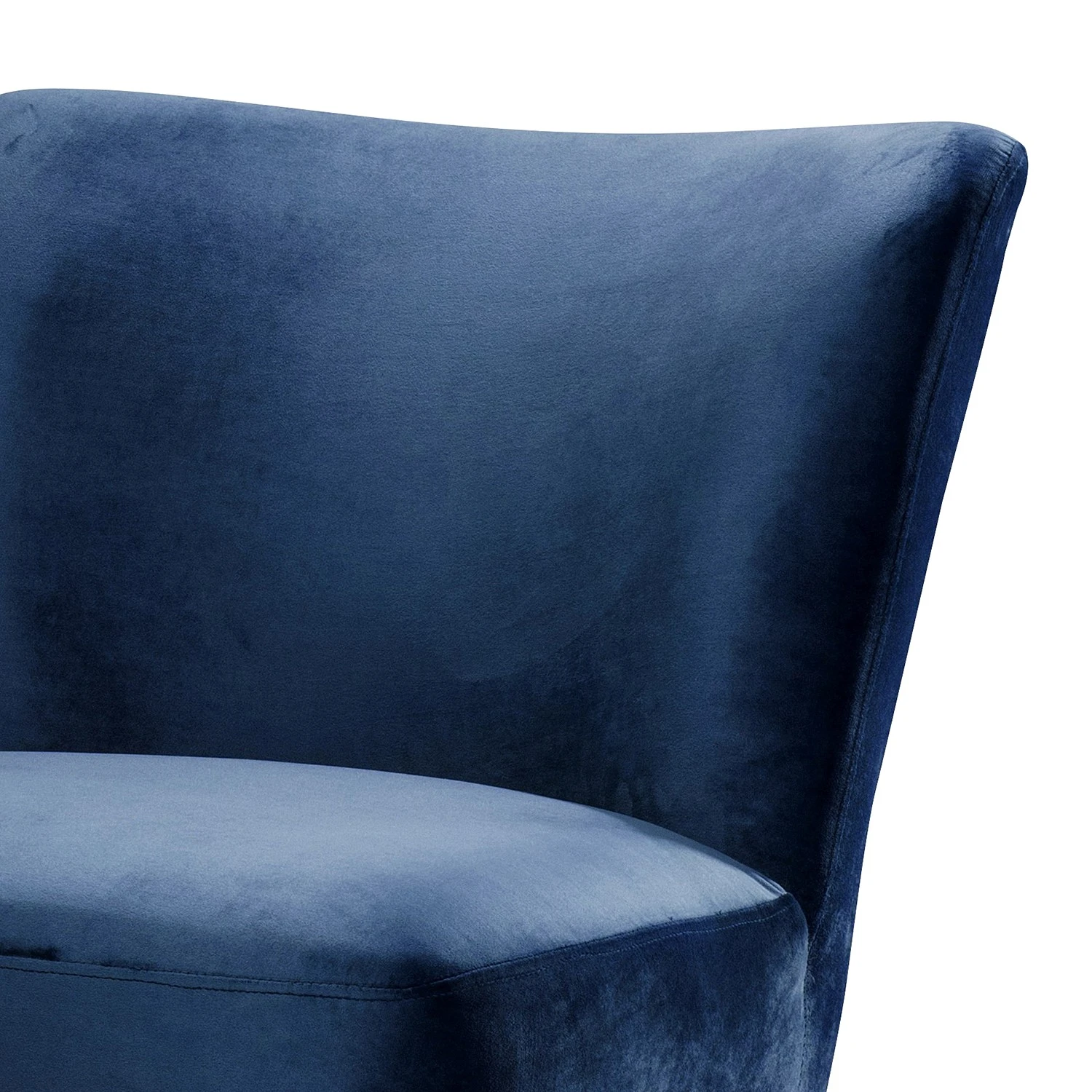 Norrwood Sessel Entremont - Samt - Blau 4 Norrwood Sessel Entremont - Samt - Blau – Bild 4