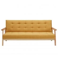 Norrwood Schlafsofa Pamban I - Strukturstoff - Senfgelb -Wohnzimmermöbel boutique en ligne 1000339587 220329 040 DETAILS P000000001000339587