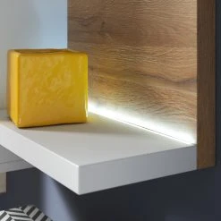 Loftscape Hängeschrank Littor - Inkl. Beleuchtung - Weiß / Eiche Grandson Dekor 7 Loftscape Hängeschrank Littor - Inkl. Beleuchtung - Weiß / Eiche Grandson Dekor -Wohnzimmermöbel boutique en ligne 1000339737 220311 030 DETAILS P000000001000339737