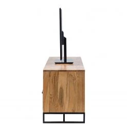 Ars manufacti TV-Lowboard Woodson V - Akazie massiv / Metall - Akazie Hellbraun -Wohnzimmermöbel boutique en ligne 1000339799 220311 035 DETAILS P000000001000339799