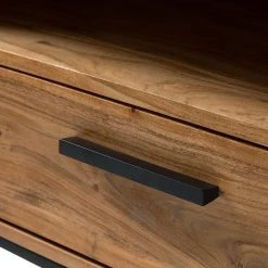 Ars manufacti TV-Lowboard Woodson V - Akazie massiv / Metall - Akazie Hellbraun -Wohnzimmermöbel boutique en ligne 1000339799 220311 050 DETAILS P000000001000339799