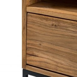 Ars manufacti TV-Lowboard Woodson V - Akazie massiv / Metall - Akazie Hellbraun -Wohnzimmermöbel boutique en ligne 1000339799 220311 056 DETAILS P000000001000339799